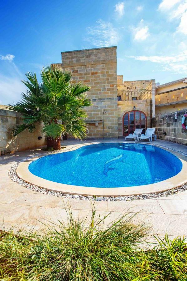 Il-Veduta Holiday Farmhouse With Sunny Private Pool In Island Of Gozo Għarb Eksteriør billede