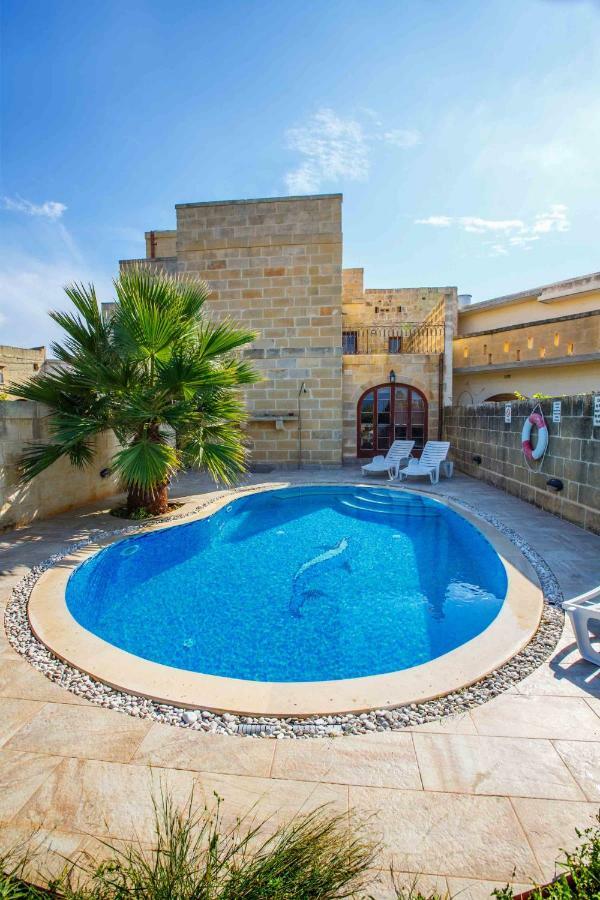 Il-Veduta Holiday Farmhouse With Sunny Private Pool In Island Of Gozo Għarb Eksteriør billede